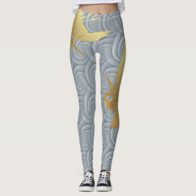 mistura de leggings (Frente)