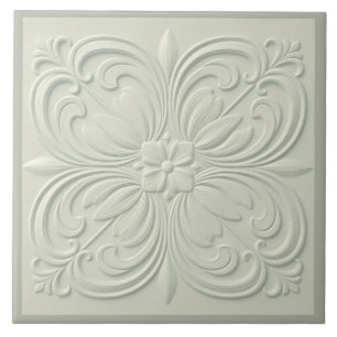 Misty Green Faux Alivio Floral