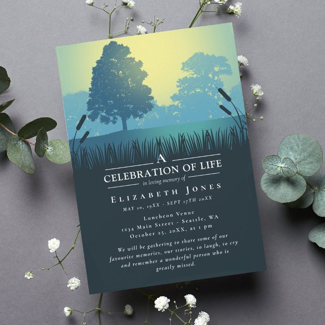 Misty Morning Celebração do Funeral da Vida (Criador carregado)