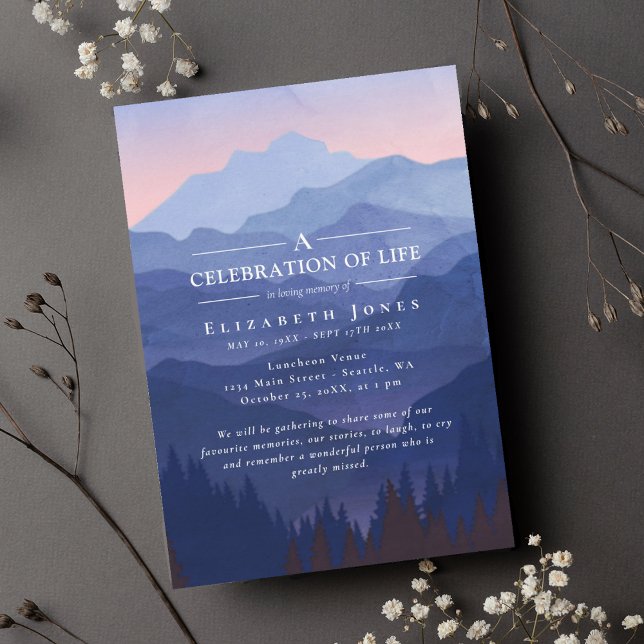 Misty Mountain Celebração do Funeral da Vida (Criador carregado)