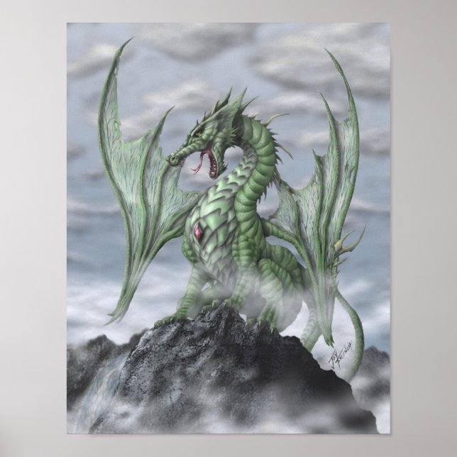 Misty Mountain Impressão (Frente)