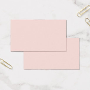 Misty Rosa Cartão de visita