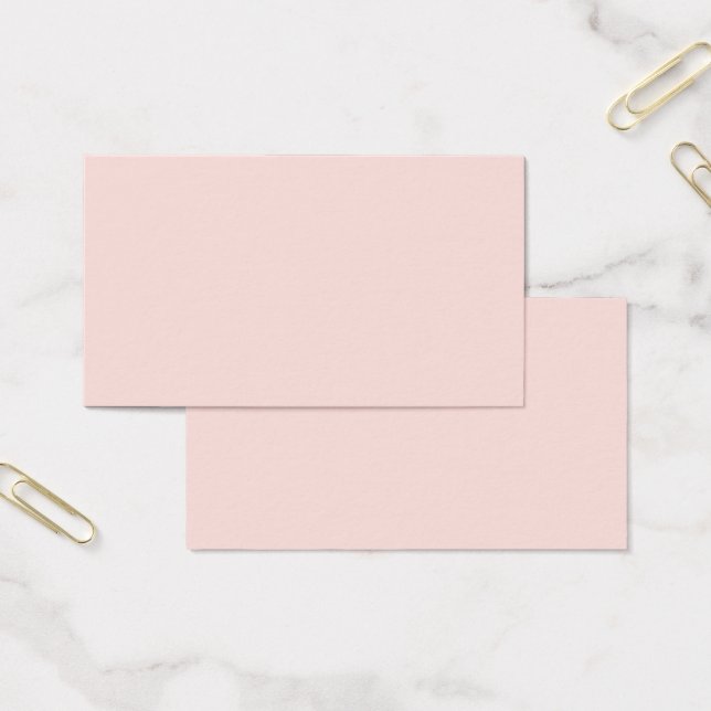 Misty Rosa Cartão de visita (Escritótio)