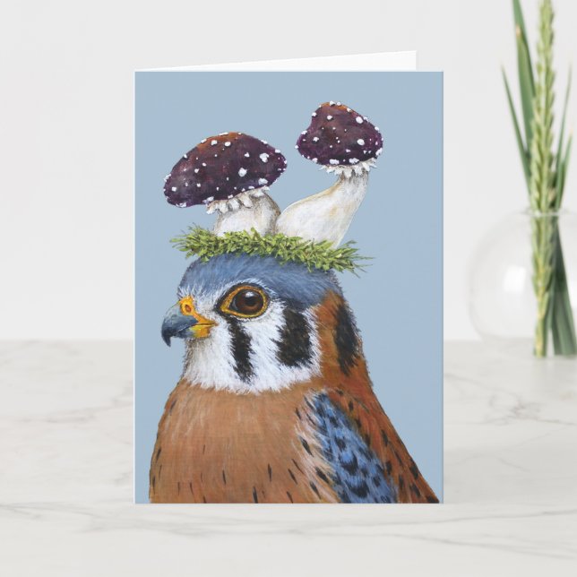 Mitch, o cartão do kestrel (Frente)