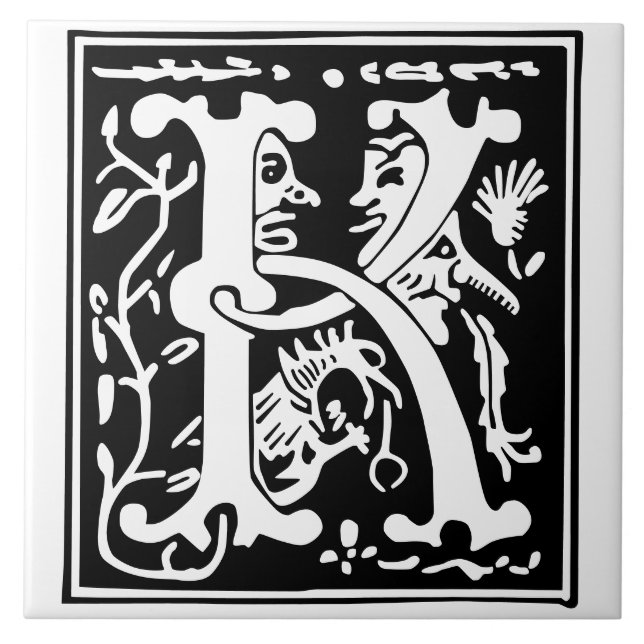 Mítica do século XVI cria Capital Decorativo K (Frente)