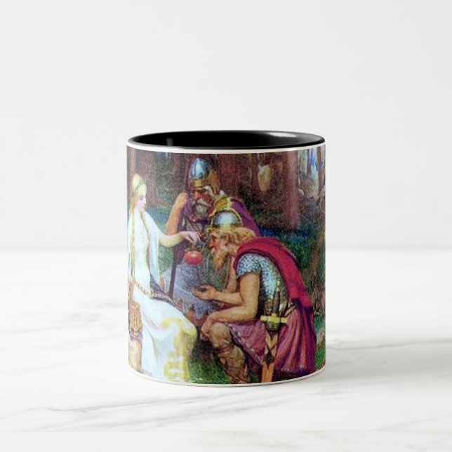 Mitologia de noruegueses - caneca de Idunna (Centro)