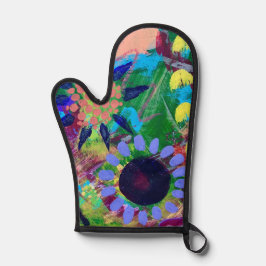 Mitt Forno e Potes em Flores Abstrato