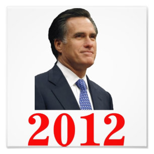 Mitt Romney Impressão de Foto 2012