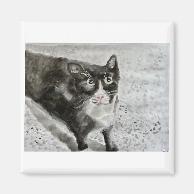 Mitten o gatinho em imã (Frente)