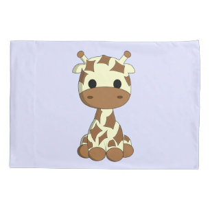 Miúdos bonitos dos desenhos animados do girafa do
