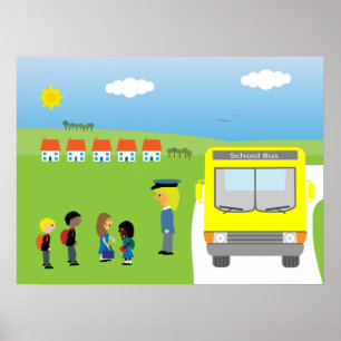 Miúdos bonitos que esperam para obter no poster d
