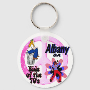 Miúdos de Albany do chaveiro dos anos 70