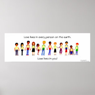 Miúdos que guardaram o poster das mãos