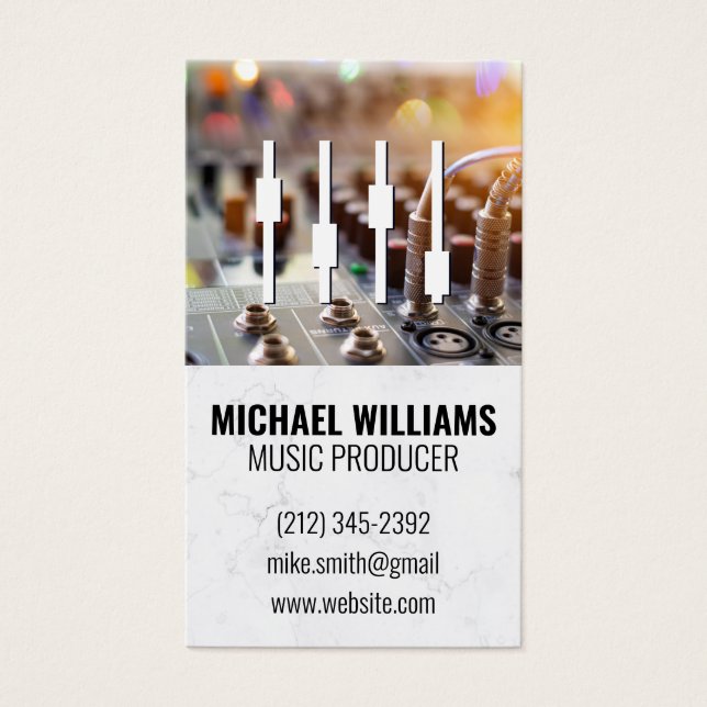 Mixer de Conselho de som | Tecnologia | Produtor (Frente)