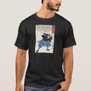 Miyamoto Musashi que pinta a camisa do C. 1800's