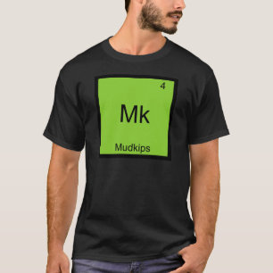 Mk - Camisa Elemento Meme Mudkips Química Engraçad