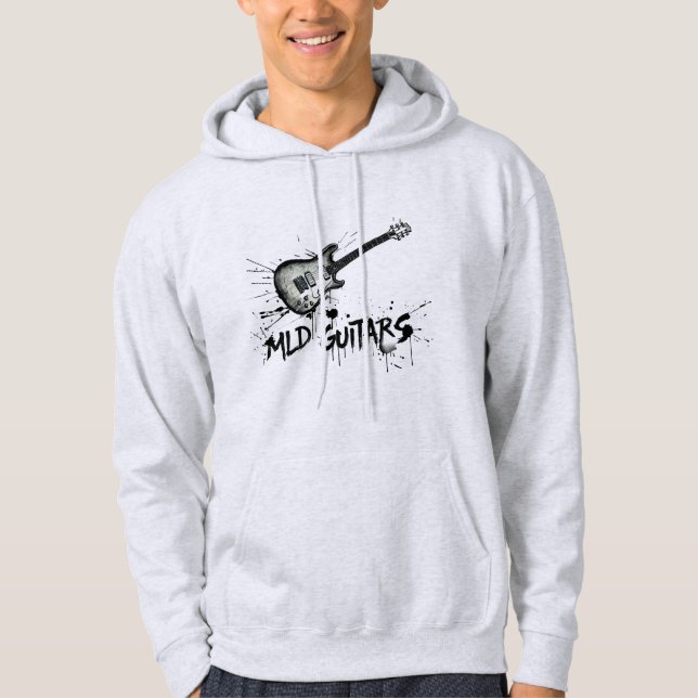 MLD Guitars- Mens Hoodie pullover (Frente)
