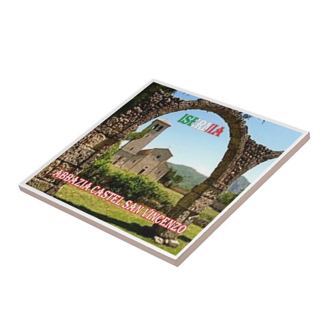 MLS017 ISERNIA Abbey Castel San Vincenzo, (Lateral)