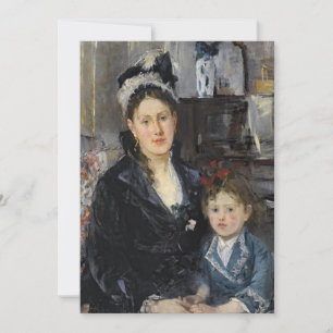 Mme Boursier e sua filha   Berthe Morisot