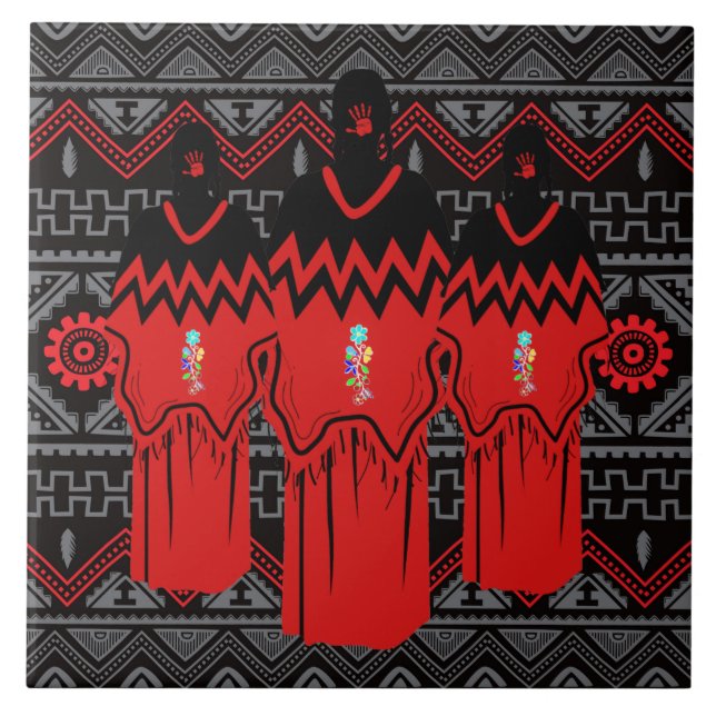 MMIW Fashion Ayasha Southwest Padrão Cerâmica (Frente)