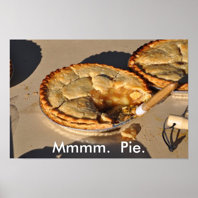 Mmmm. Pie: o poster (Frente)