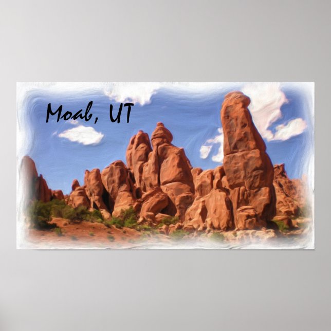 Moab, poster UT (Frente)