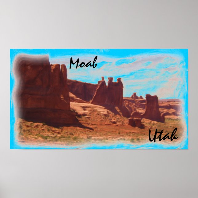 Moab Utah poster (Frente)