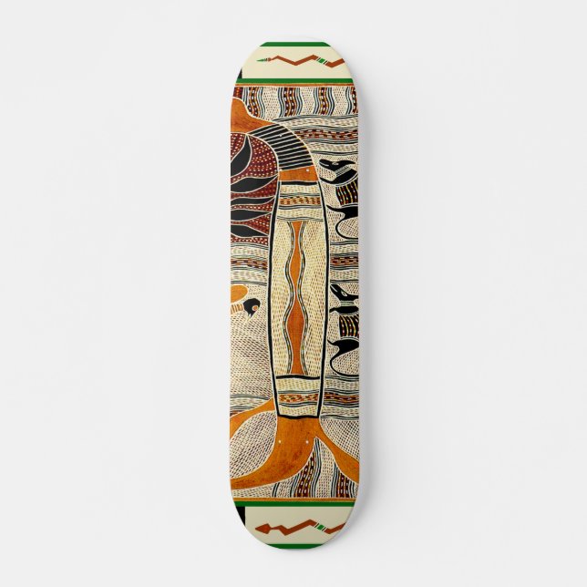 Moari Tribal Skateboard (Frente)