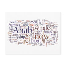 Moby Dick último capítulos palavras cartão postal