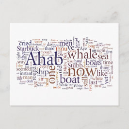 Moby Dick último capítulos palavras cartão postal