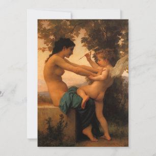 Moça defendendo-se de Cupido de Bouguereau
