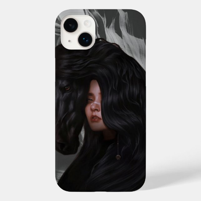 moça moderna negra branca (Verso)