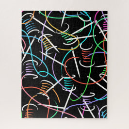 Moça! Quebra-cabeça de serra