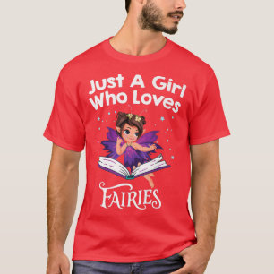 Moças de fada camiseta só uma garota que ama a fad