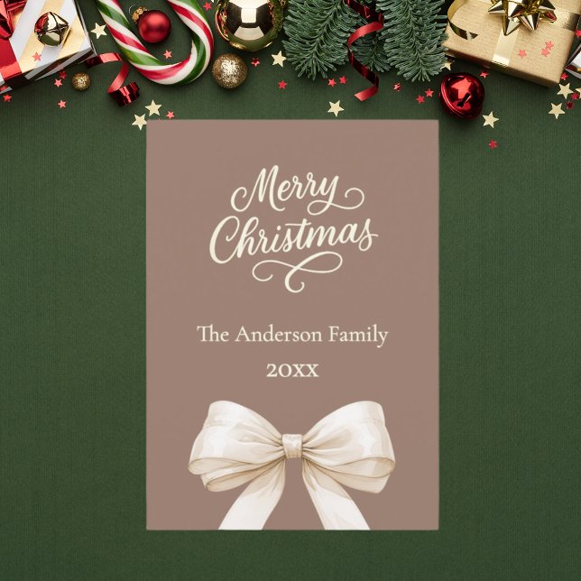 Mocha arco marrom Natal (Criador carregado)