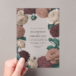 Mocha Plum, Berry Clay & Silk Taupe Wedding