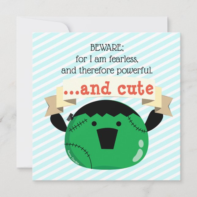 Mochi Frankenstein - Sem medo, poderoso, bonito (Frente)