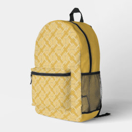 Mochila (ao) - Ouros Intertecidos em Amarelo