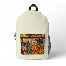 Mochila Bold Honeycomb | Design de Bebê Retro