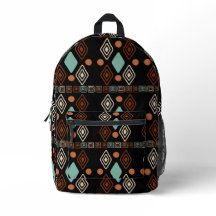 Mochila com Estampa Tribal