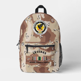 Mochila da Cavalaria do Deserto Storm Camo