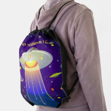 Mochila de Desenho de Espaço de OVNI