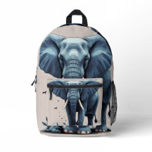 Mochila de Elefante Selvagem, Viagem da Escola de