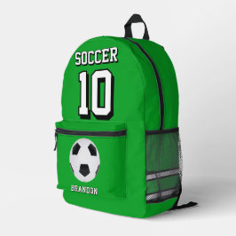 mochila de futebol mochila verde jogador personali