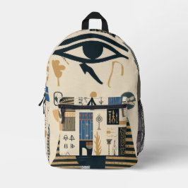 Mochila de Impressão Antiga