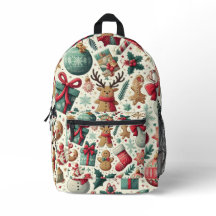Mochila de natal Wonderland
