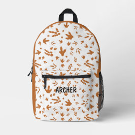 Mochila de Pegada do Dinossauro Cento