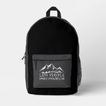Mochila de Trilha Estilo Montanha Moderna