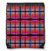 Mochila design do estilo Boho