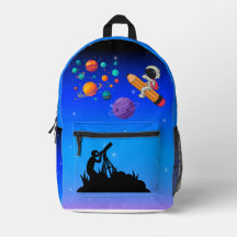 Mochila do Planeta Fofo para Crianças